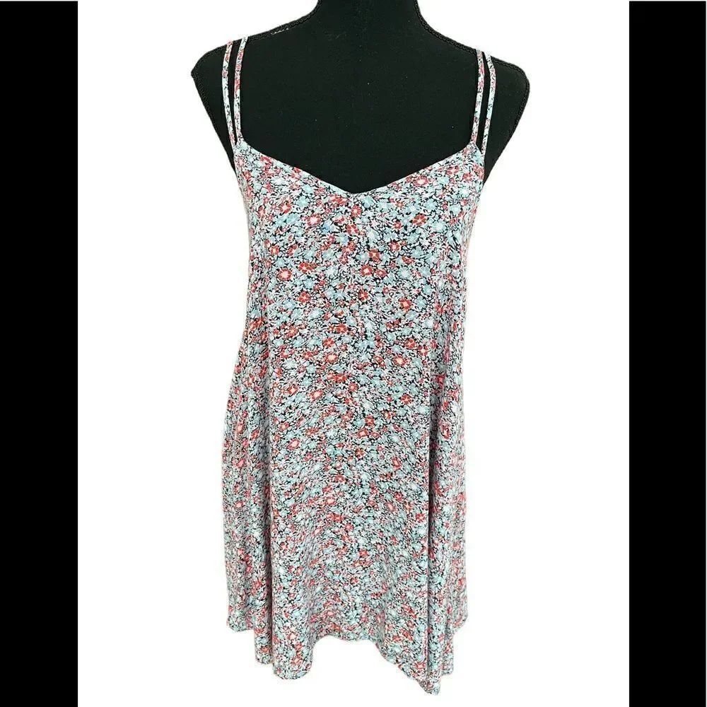 American Eagle Outfitters slip style spaghetti strap dress, fit and flare sz XS